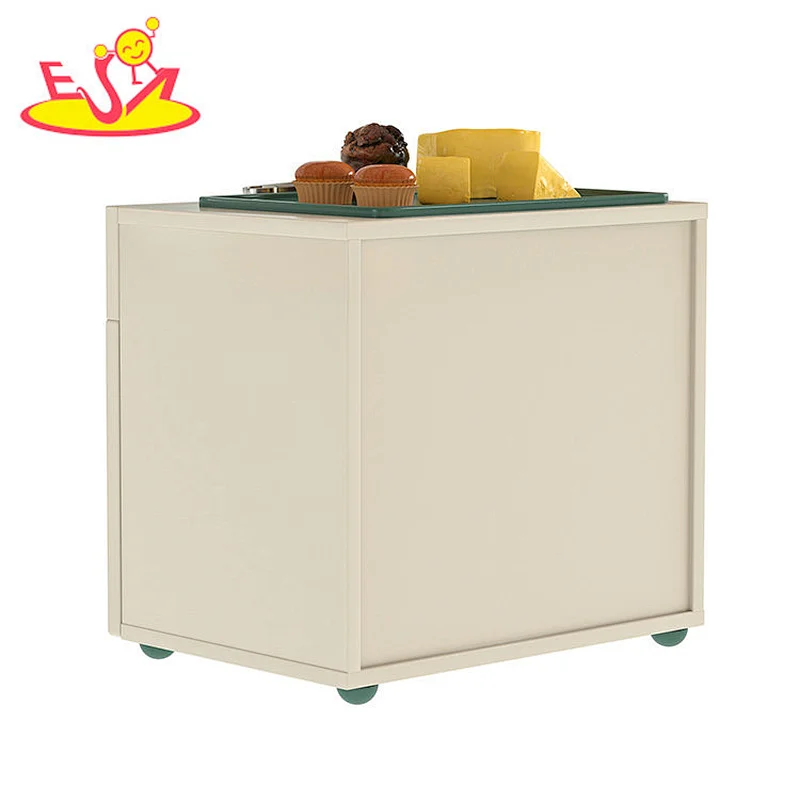 Neues Design Macaron niedliches hölzernes Spielküchenspielzeug für Kinder W10C582